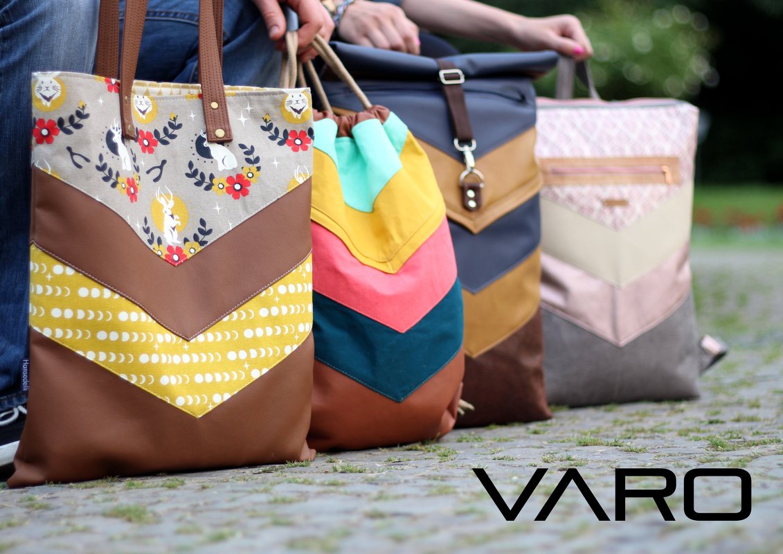 VARO Rucksack, Shoppingbag, Turnbeutel
