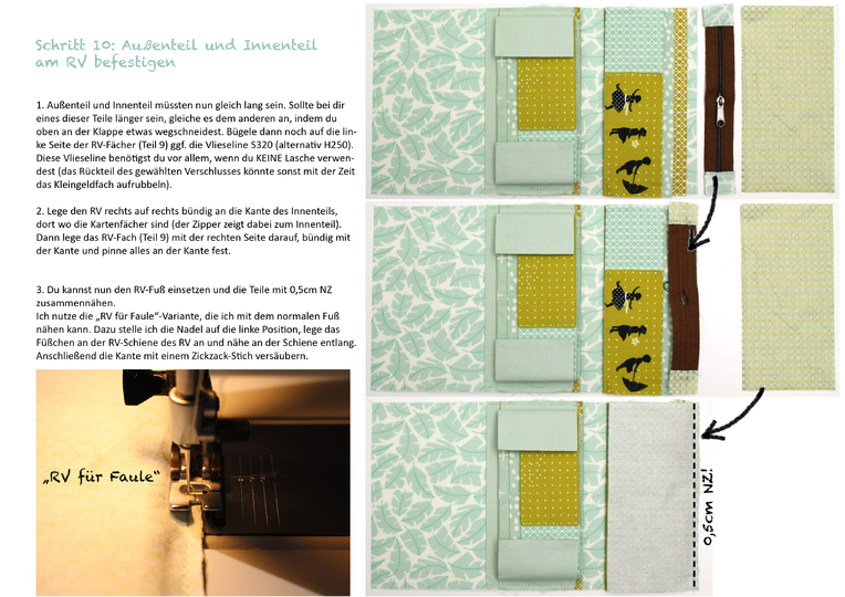 Geldbörse Little Ruby + Fold Over Tasche im Sparpaket