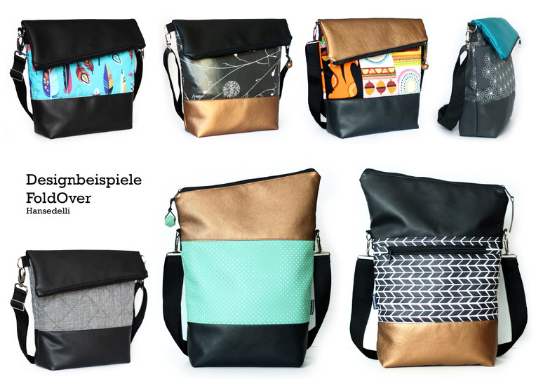 Geldbörse Little Ruby + Fold Over Tasche im Sparpaket