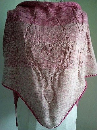 Shawl  "Connected Heartliness"