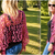 Summer Shawl Crochet Pattern with Fringe and Floral Motif | PINK POISON