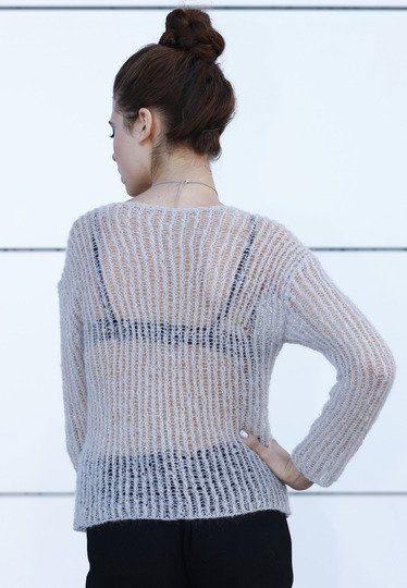 Strickanleitung Bandage-Pullover Edwina
