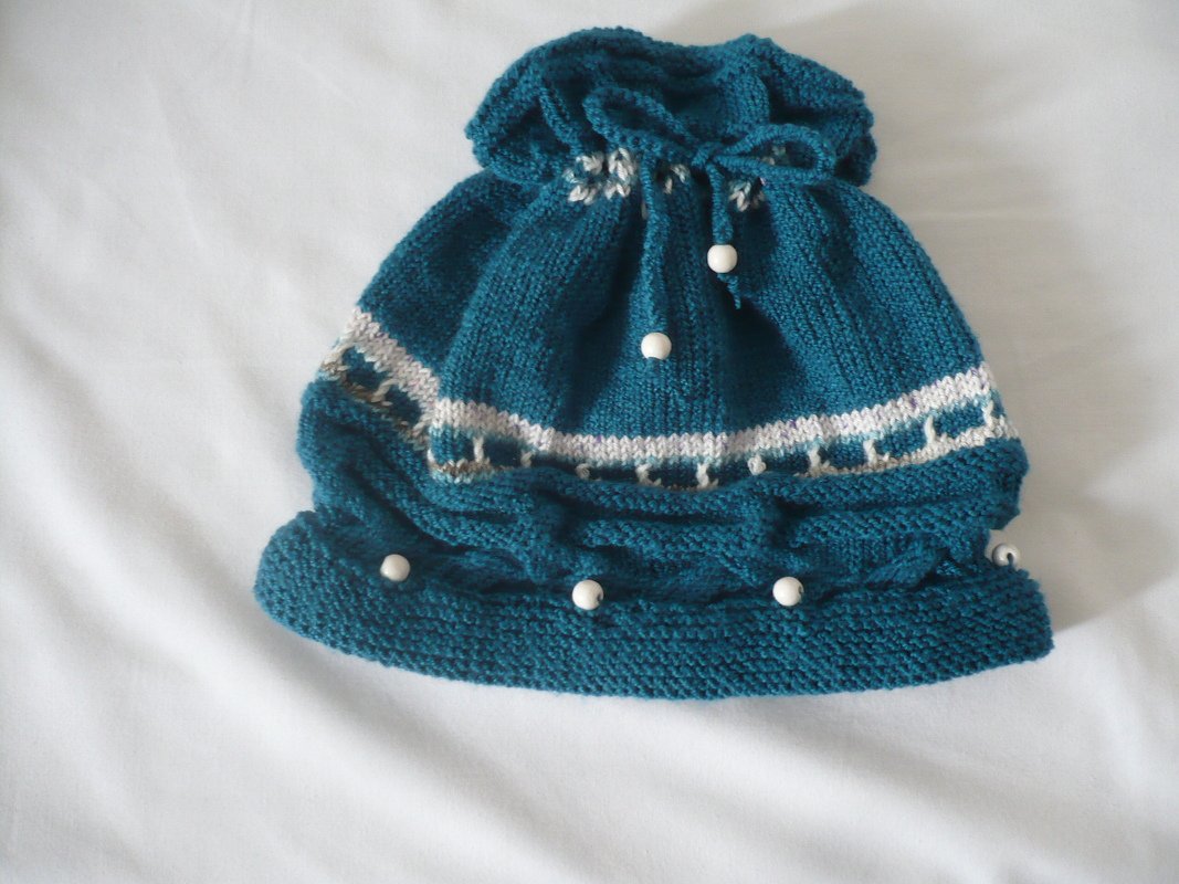 Strickanleitung-Babymütze Greny - Bild 7