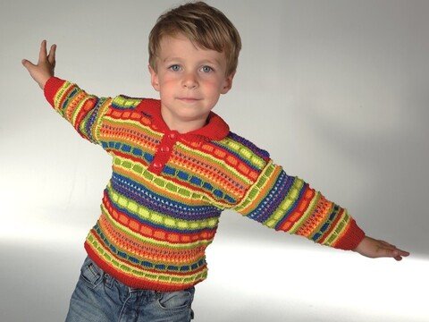 Strickanleitung Kinderpullover "Piazza" 752077