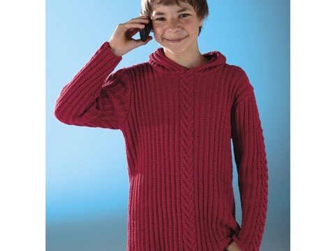 Strickanleitung Kinderpullover "Piano" 751114