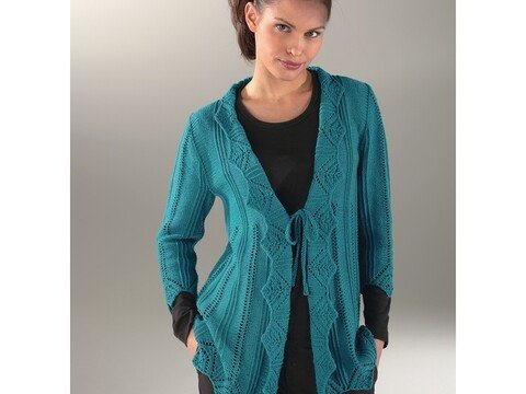 Strickanleitung Damenjacke "Merino extrafein" 752055