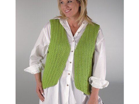 Strickanleitung Damenweste "Piazza" 752071