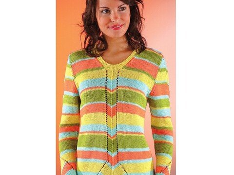 Strickanleitung Damenpullover "Piazza" 750177