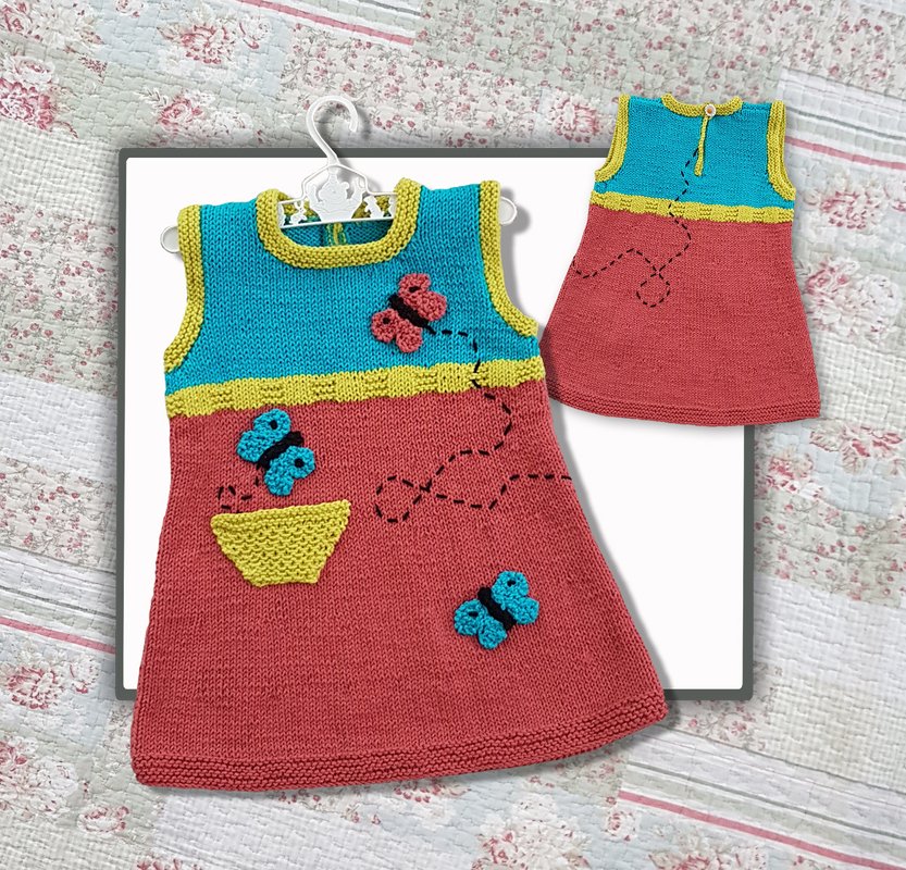 Butterfly Tunic Driess (1 - 5 year olds)