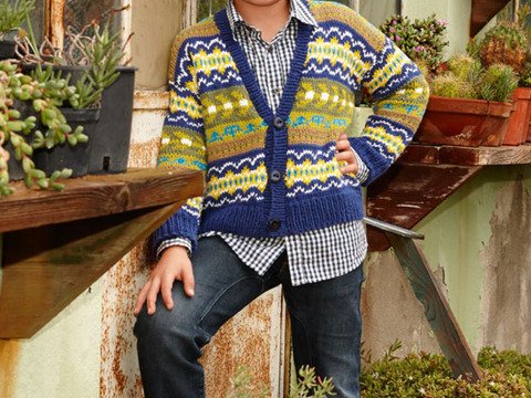 Strickanleitung Jacke Finn