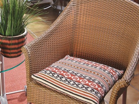 Strickanleitung Kissenbezug "Piano" 754046