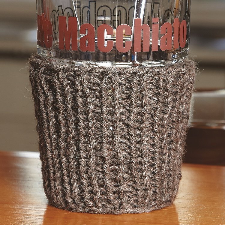 Strickanleitung Manschetten für Gläser "Arbeitsstrumpf" 754060