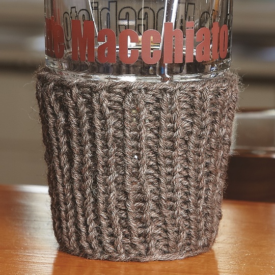 Strickanleitung Manschetten für Gläser "Arbeitsstrumpf" 754060