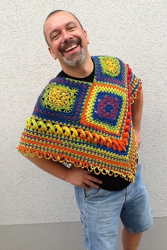 ☆☆☆ Blume des Lebens Poncho ☆☆☆ - Bild 2