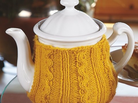 Strickanleitung Manschette für Teekanne & Tasse "Capri" 754069