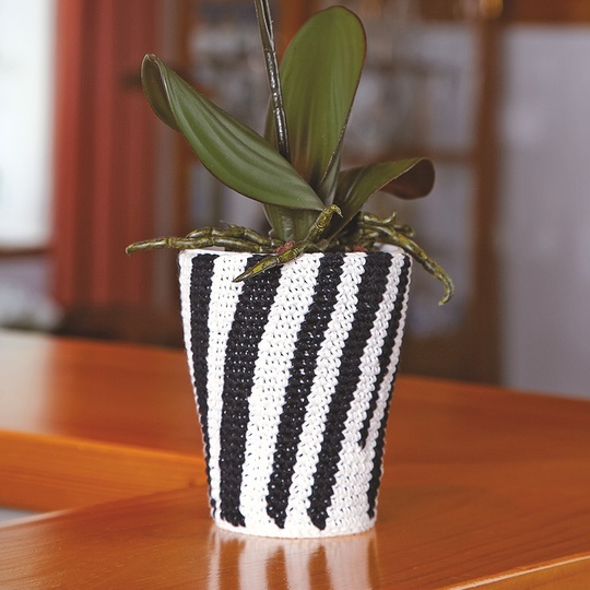 Häkelanleitung Manschette für Blumentopf "Piazza" 754021