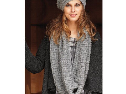 Strickanleitung Schlauchschal & Mütze "Capri" 751066