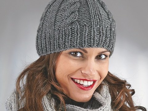 Strickanleitung Mütze "Record" 754036