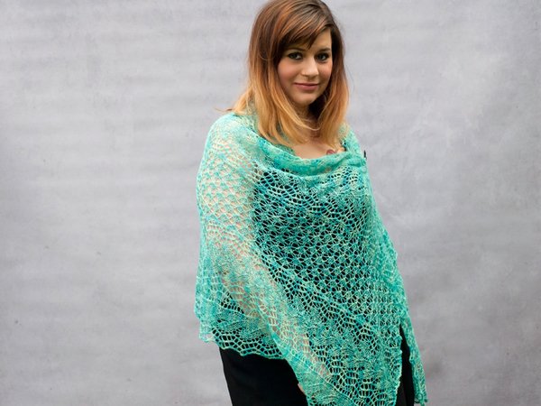 Linnea - rectangle lace shawl