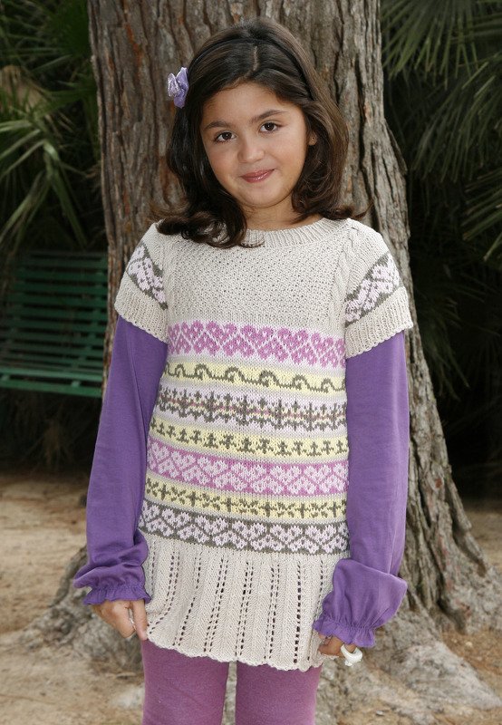 Strickanleitung Kleid Warja - Bild 2