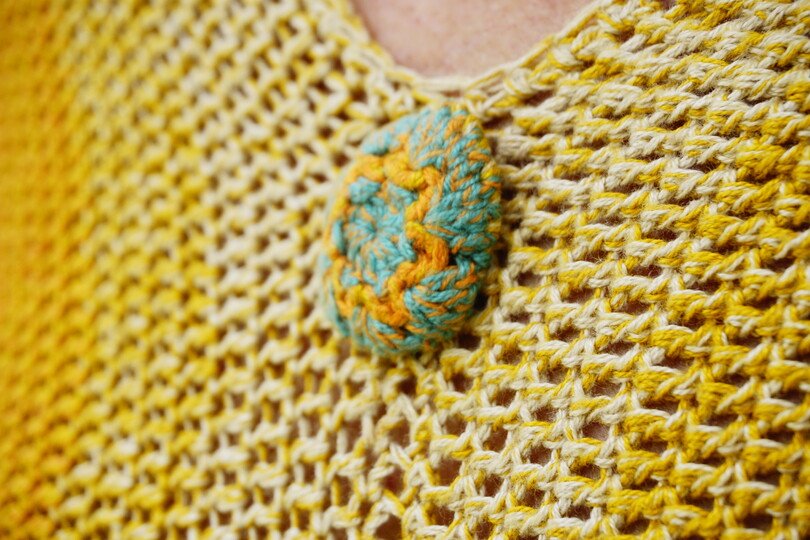 Häkelanleitung Pullover, an alle Größen anpassbar