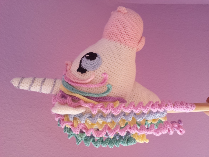 Cilly das Stecken-Einhorn / Steckenpferd