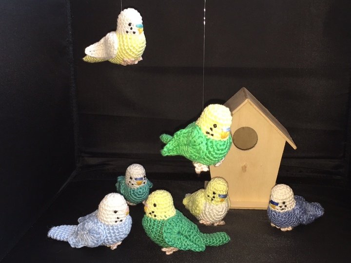 Sparpaket Wellensittich&Nymphensittich Häkelanleitung