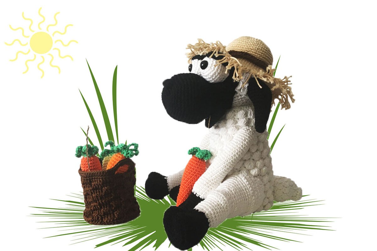 Sheep Willy Pattern Amigurumi - Crochet