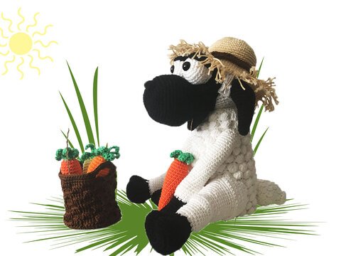 Schaf Willy Häkelanleitung Amigurumi