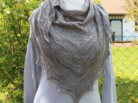 Strickanleitung Tuch "Wahre Liebe"