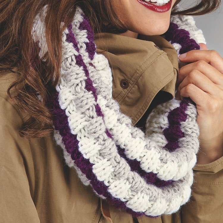 Strickanleitung Loop "Sporty" 754000