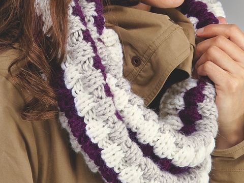 Strickanleitung Loop "Sporty" 754000