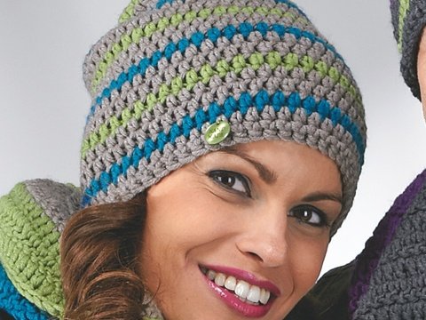 Häkelanleitung Damenmütze "Riga" 754075