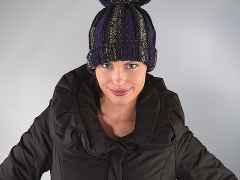 Strickanleitung Damenmütze "Corina" 753007