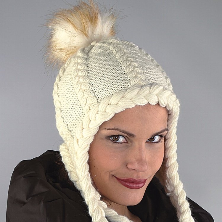 Strickanleitung Damenmütze "Sporty" 753006