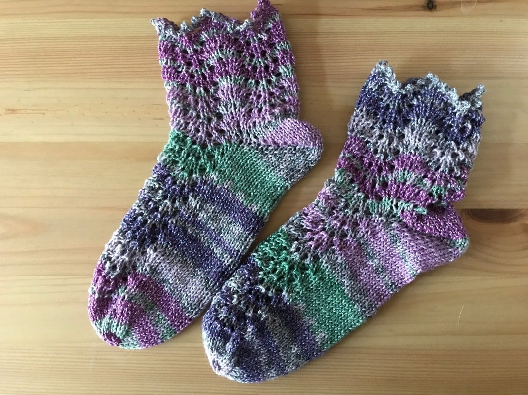 Strickanleitung Sommersocken