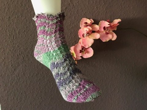 Strickanleitung Sommersocken