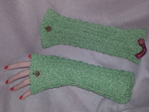 Strickanleitung Trachten Stulpen