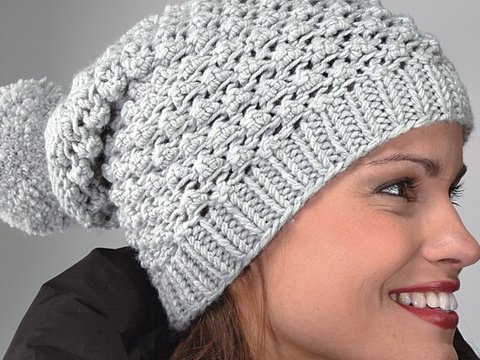 Strickanleitung Damenmütze "Sidney" 753003