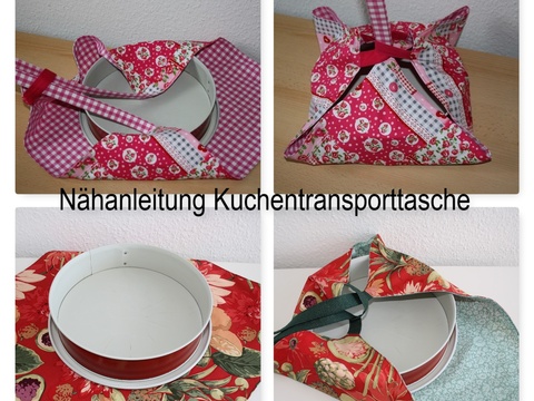 Nähanleitung Kuchentransporttasche