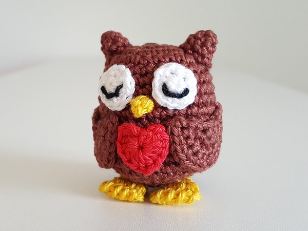 Eule "Elsa" - Häkelanleitung