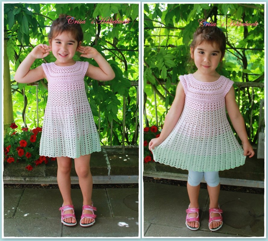 Häkelanleitung Kleid/Tunika ++ Feenstaub ++ alle Größen