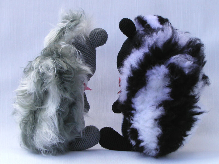 Häkelanleitung Stinkerchen, das Stinktier