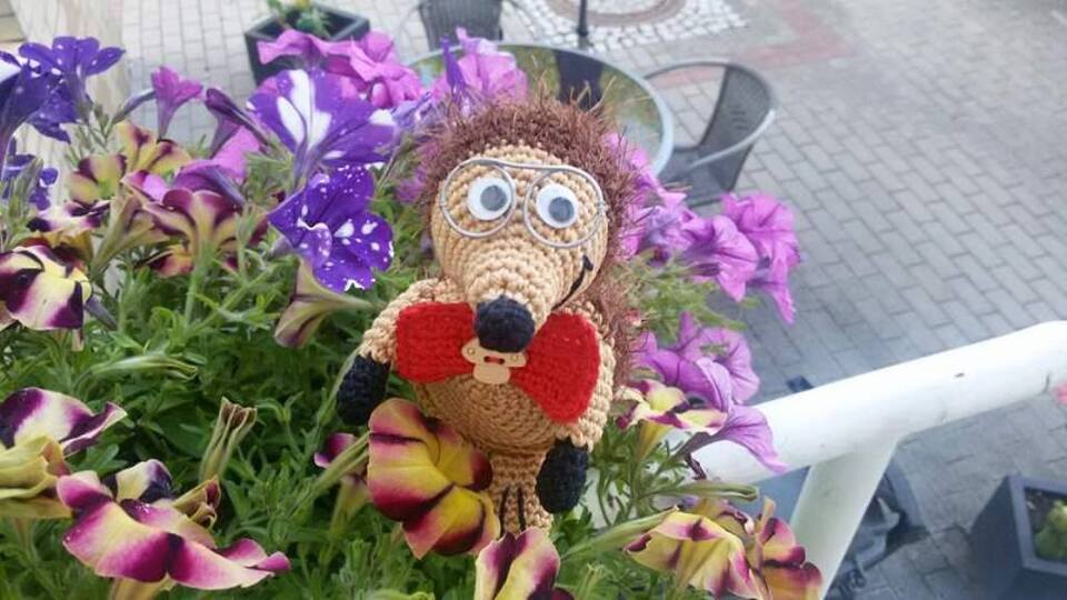 Häkelanleitung SPAR- SET Blumenstecker Herbstzauber