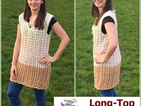 Longtop LUCKY aus Woolly Hugs NOBLY stricken