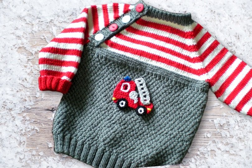 Sparpaket 4 Strickanleitungen Pullover