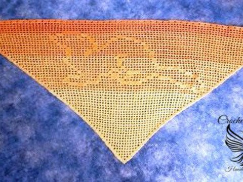 Motivtuch: Frettchen-1 (Häkelanleitung)