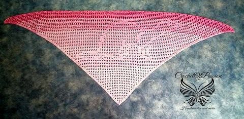 Motivtuch: Frettchen-2 (Häkelanleitung)