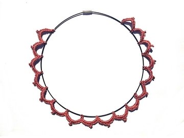 Häkelanleitung Bogen-Collier