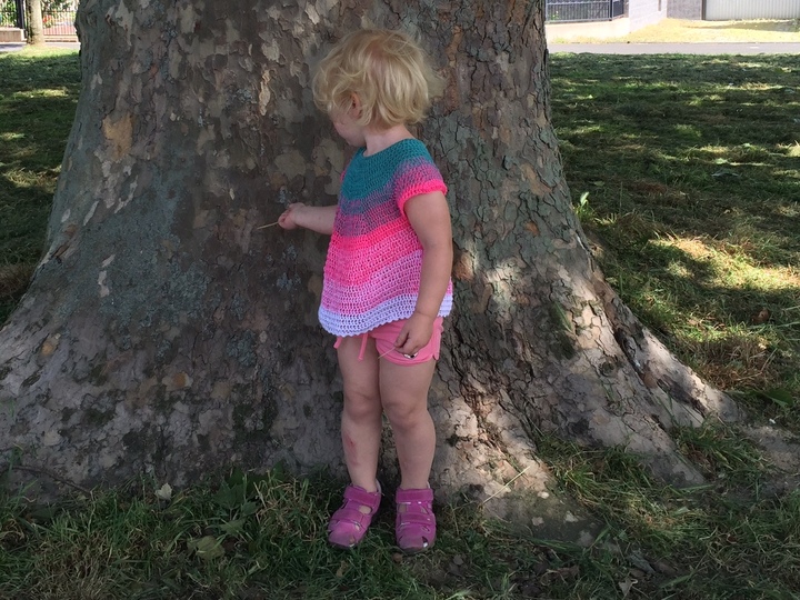 Hängerchen häkeln - Anleitung für alle Garne und Größen